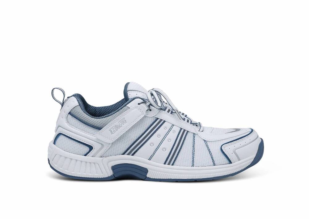 NEW ORTHOFEET men's monterey bay athletic shoe in white